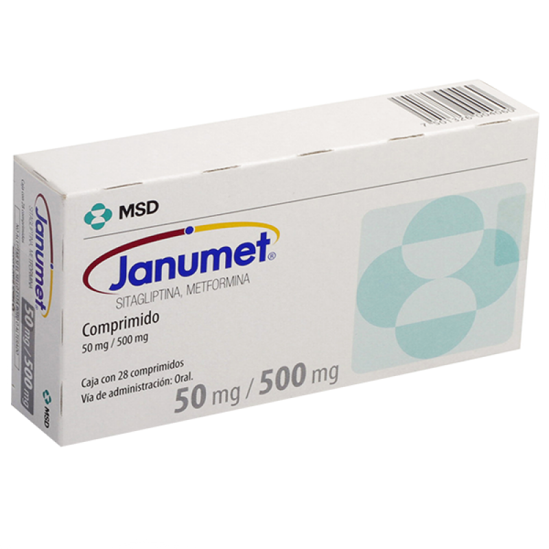 JANUMET 50 MG 500 MG C 28 COMP janumet-50-mg-500-mg-c-28-comp